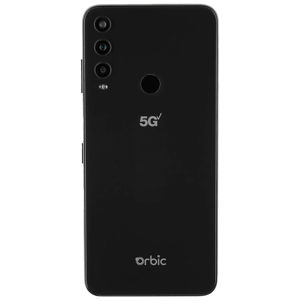 5G Smartphone 64GB 6GB 6.78" HD+ 48MP Triple Camera Black E45429