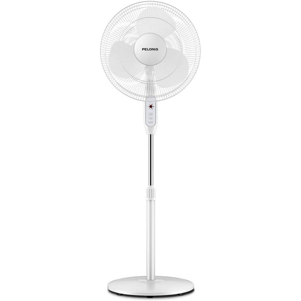 16" Adjustable Oscillating Pedestal Fan with Remote G749337