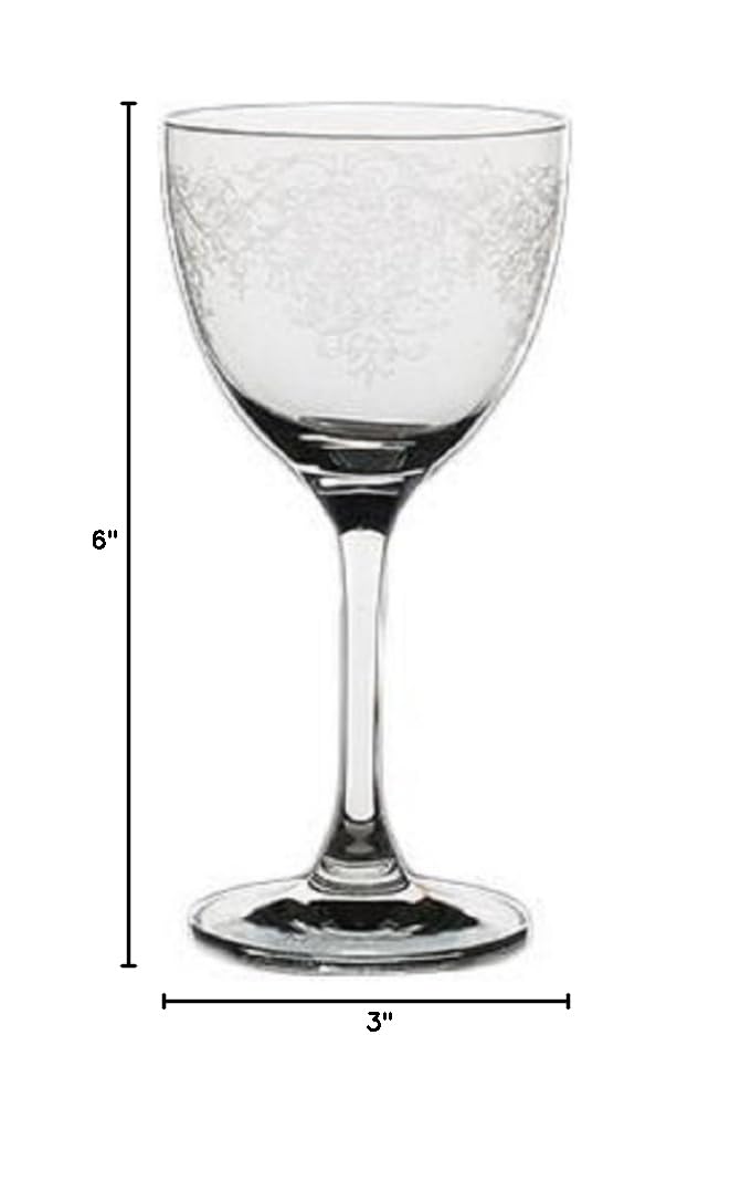 Set of 6 Wine Cocktail Glasses D333970