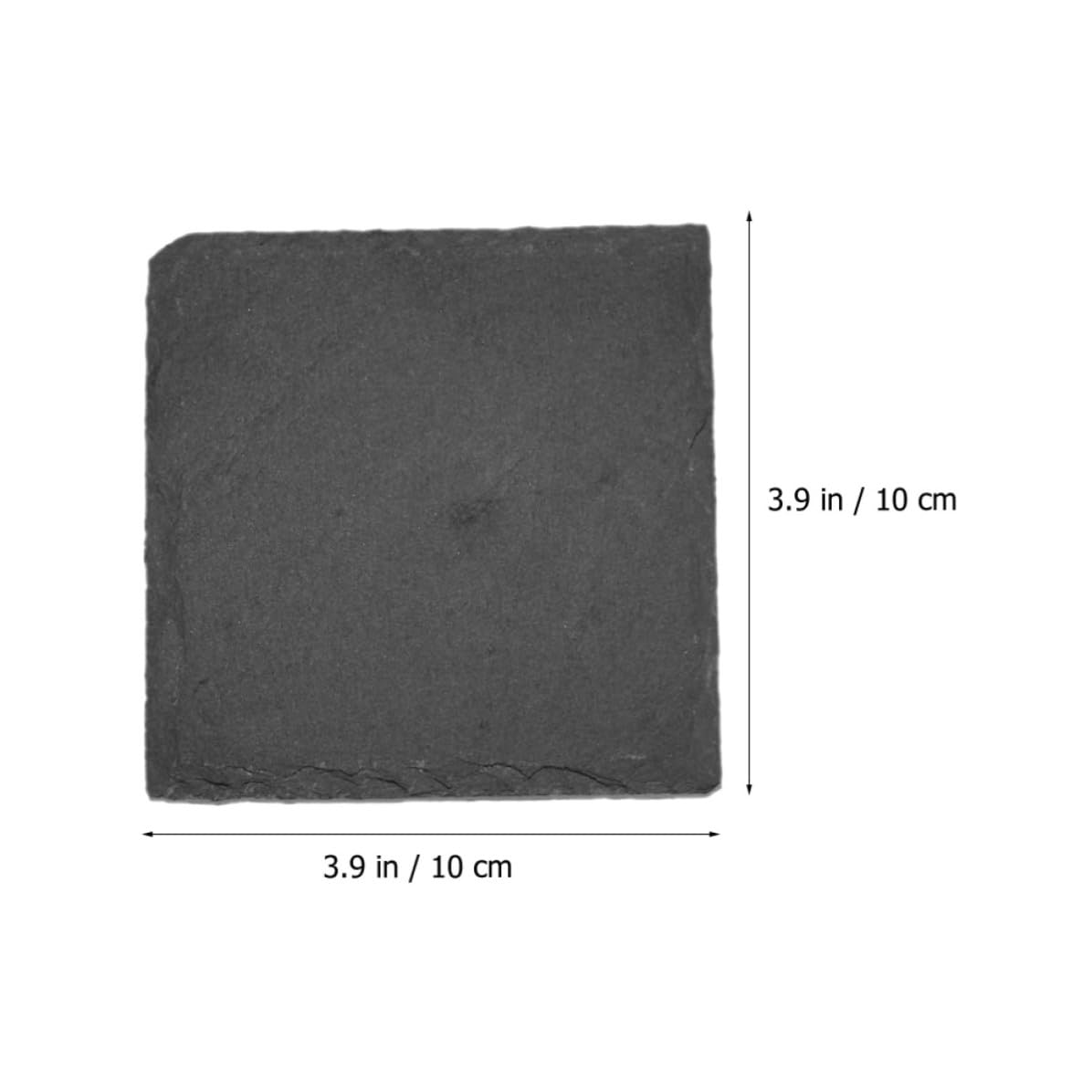 12pcs Natural Stone Coasters with Non Slip Bottom S84627