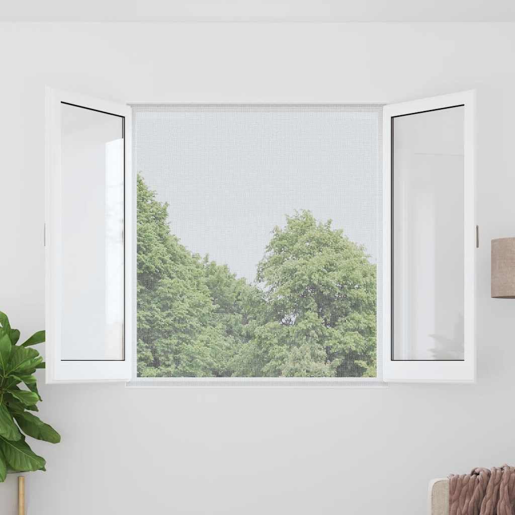 Aluminum Mesh Screen 39.4x196.9 Inches Silver C90873