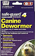 4 Canine Dewormer for Medium Dogs 2 g 3 Pouches J442551