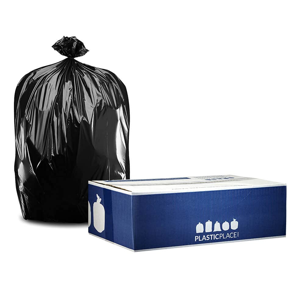 40-45 Gallon Trash Bags On Rolls 1.2 Mil 100 Count A875