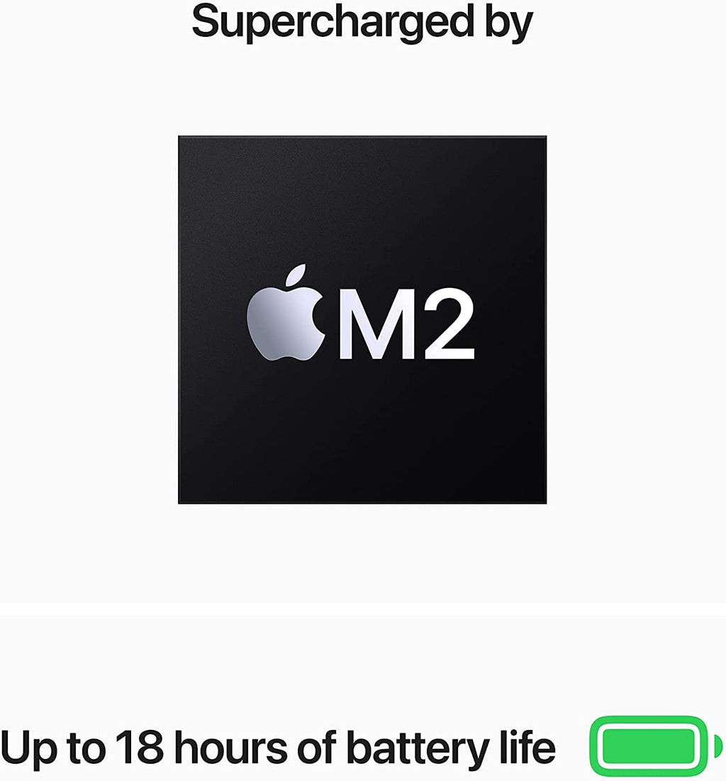 Apple M2 Chip 13.6-inch 8GB RAM 256GB SSD Silver Z9129