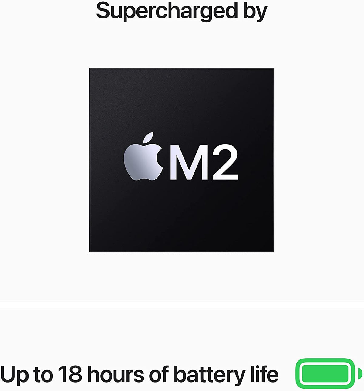 Apple M2 Chip 13.6-inch 8GB RAM 256GB SSD Silver Z9129