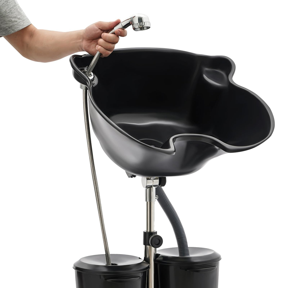Portable Height Adjustable Shampoo Bowl E999292