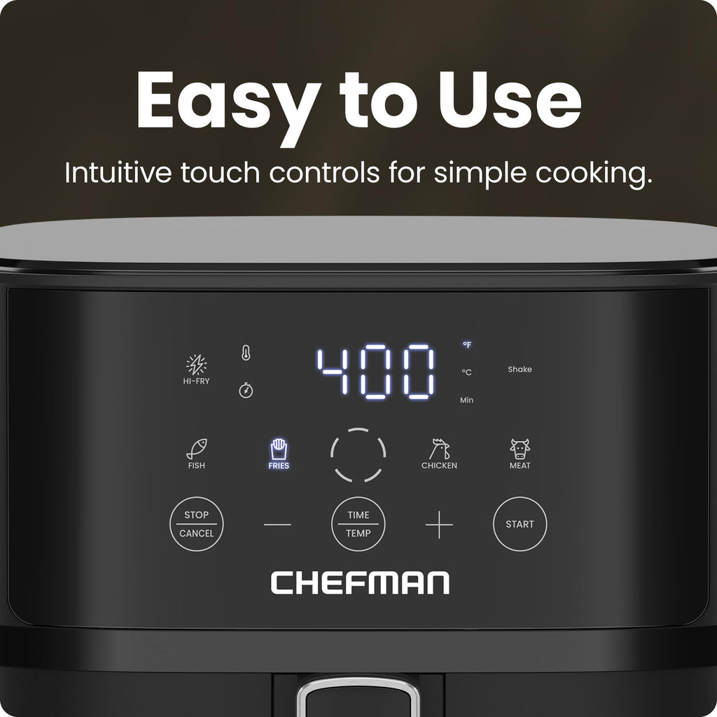 6 QT Compact Nonstick Air Fryer J580414