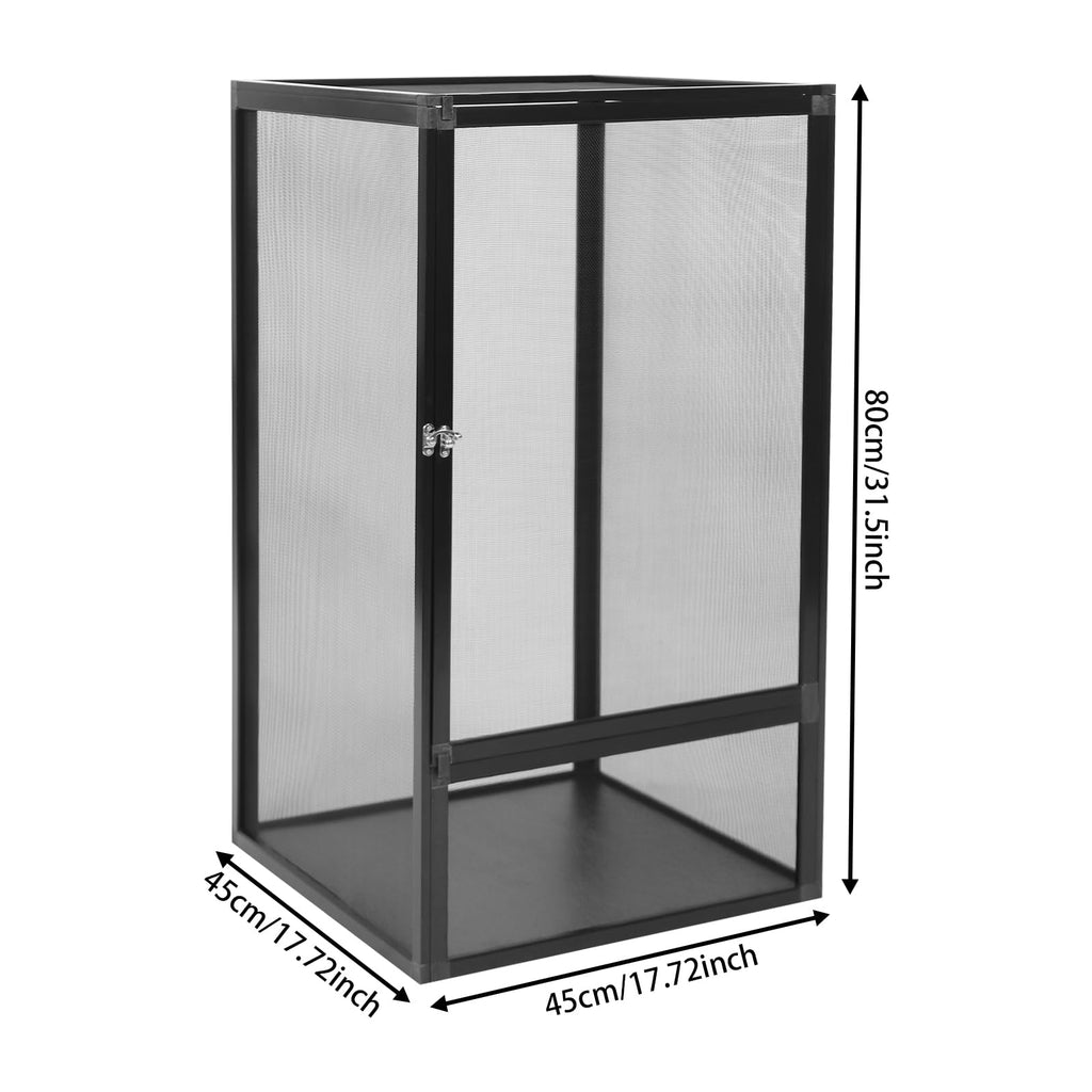 Terrarium Enclosure with Mesh Top and Locking Latch G3164