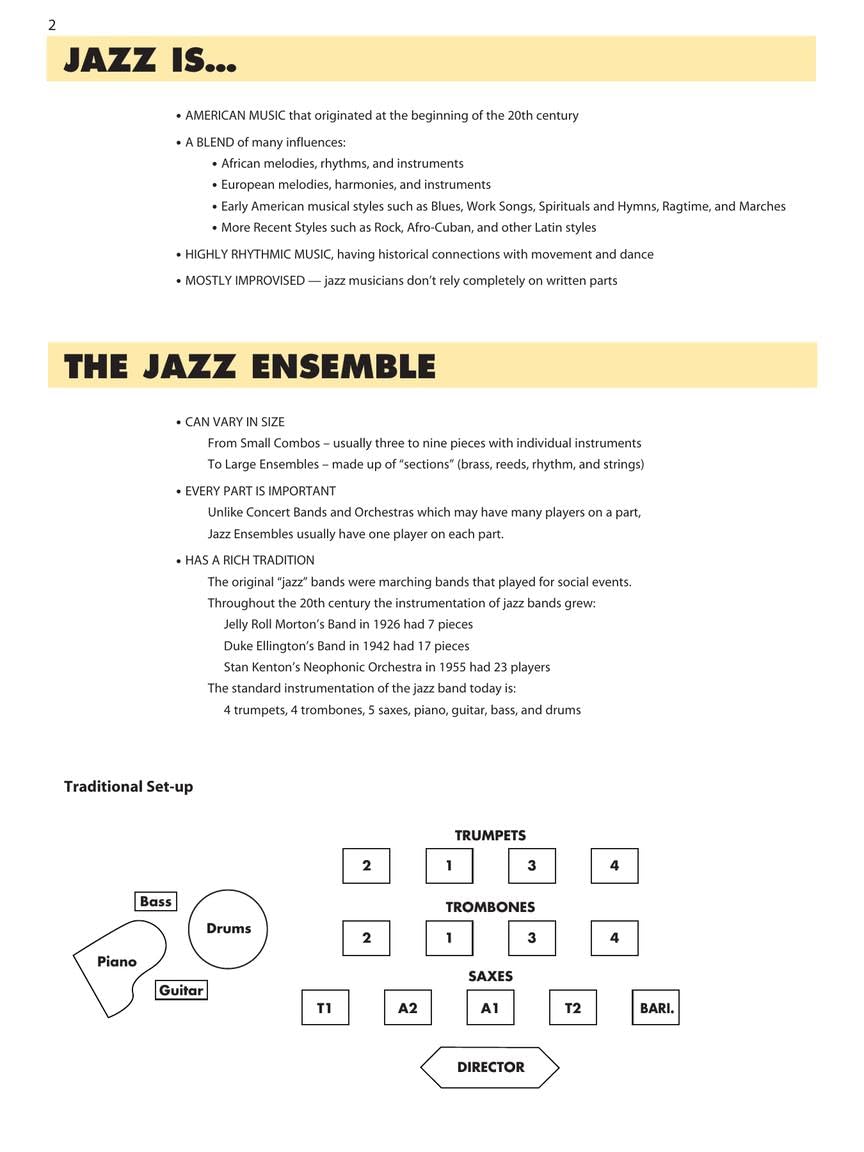 Alto Saxophone Jazz Ensemble Method Q9085
