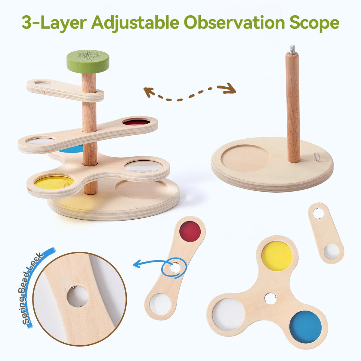 Insect Observation Kit with Tweezers, Petri Dish and 6 Insect Models K677