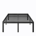 18 Inch Metal Bed Frame Queen Size Black A7983