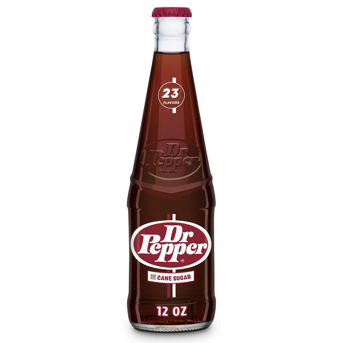 Real Sugar Soda 12 Oz Glass Bottle Pack of 6 G9515