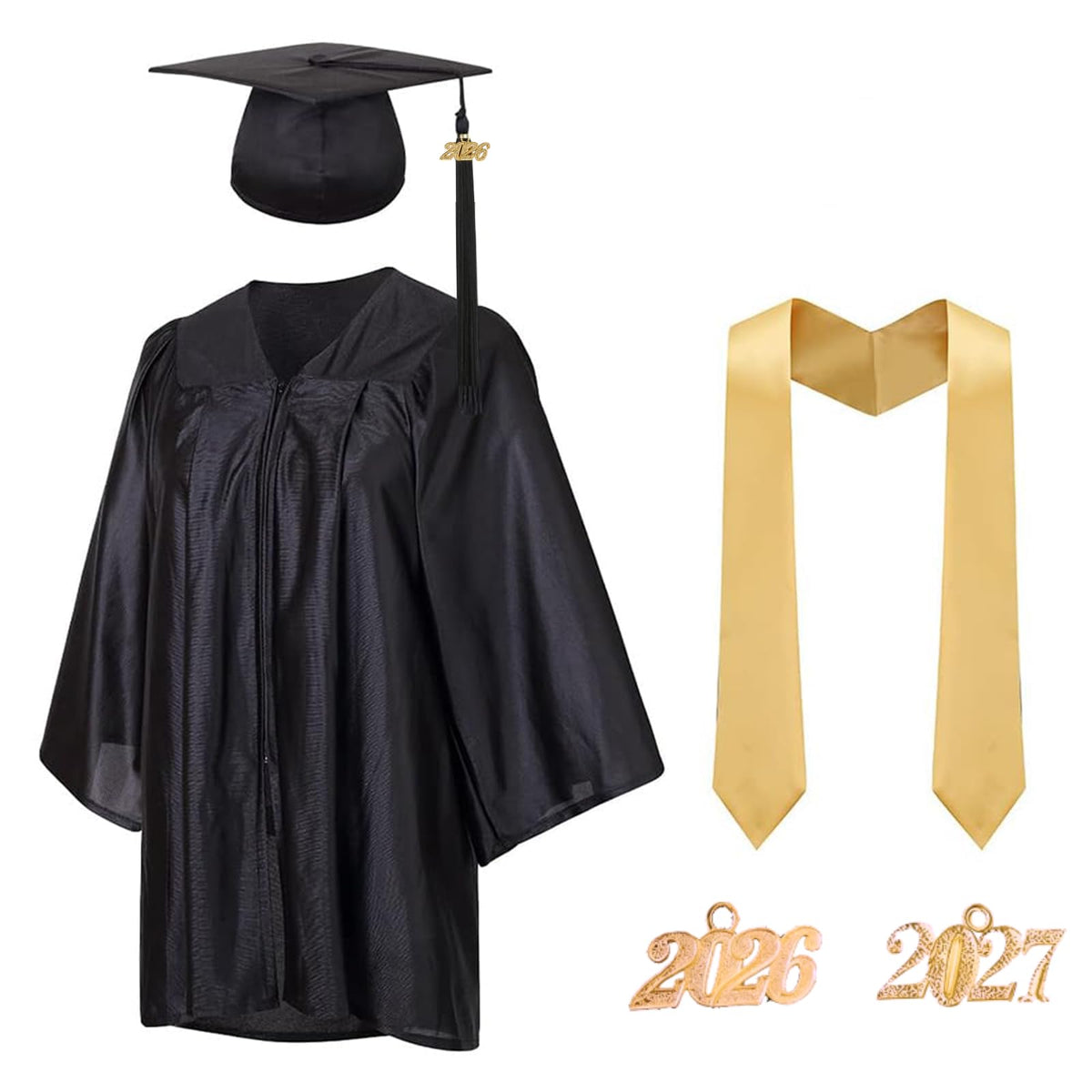 Graduation Cap and Gown Set with Tassel P71822