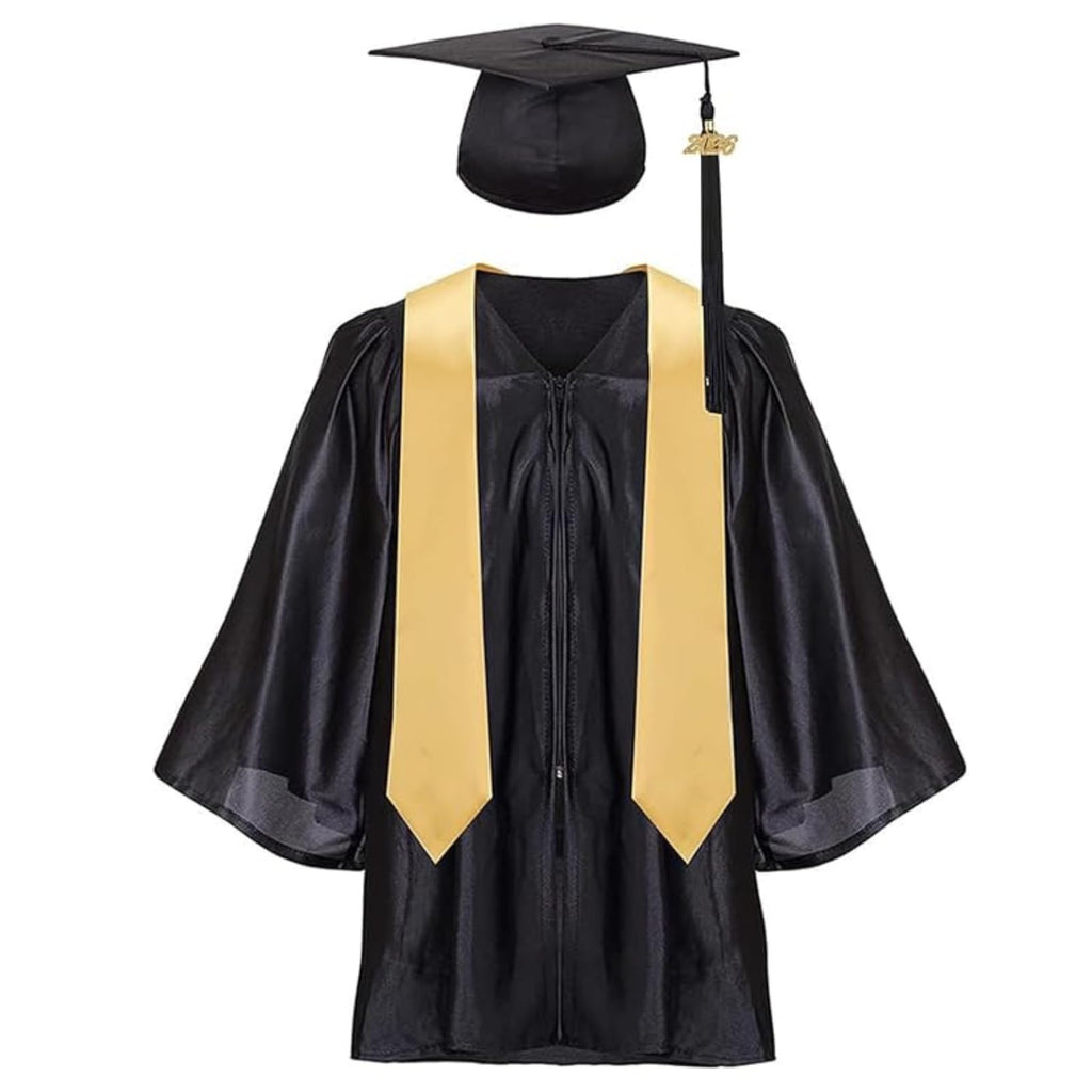 Graduation Cap and Gown Set with Tassel P71822