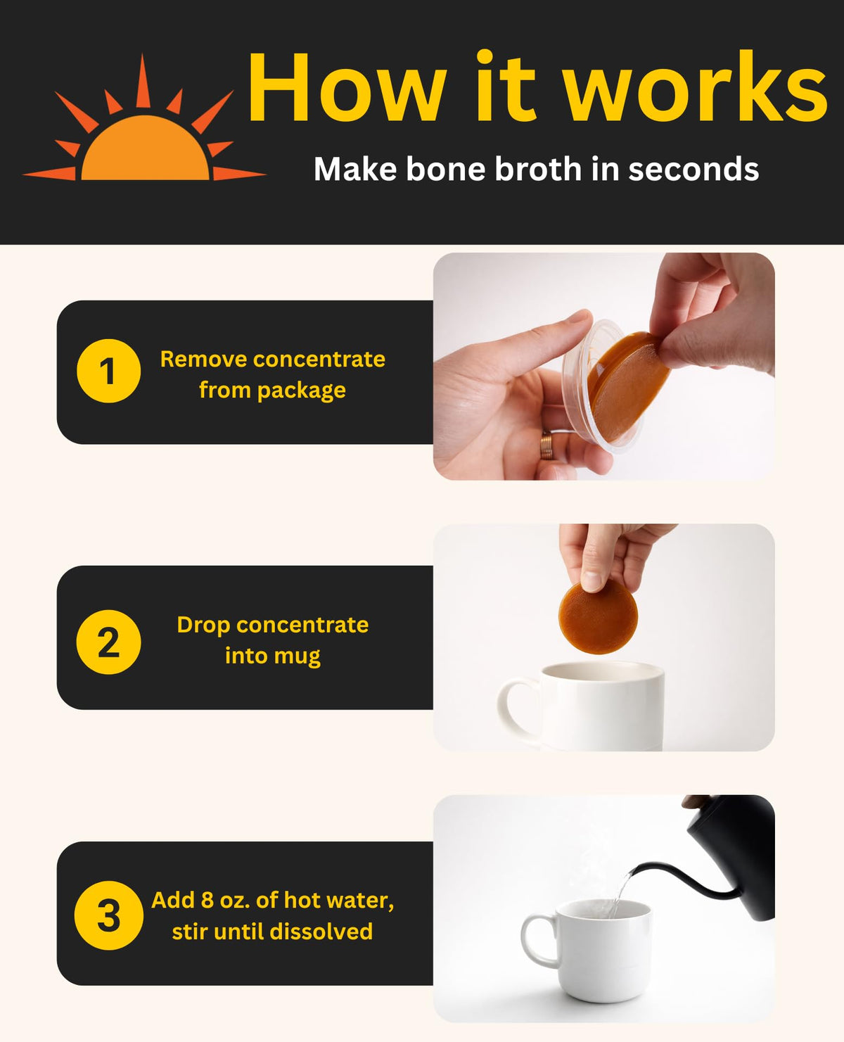 Bone Broth Variety Pack, 4 Flavors, 12 Count N2011