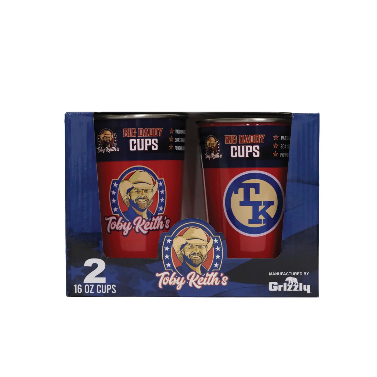16 oz Cup 2-Pack Red C8867