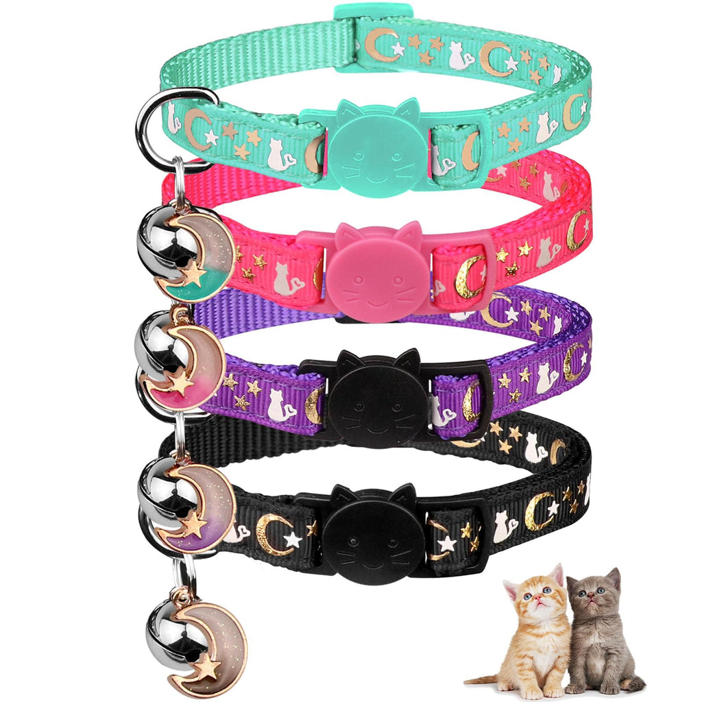 Breakaway Cat Collar with Bells 4PCS L65572