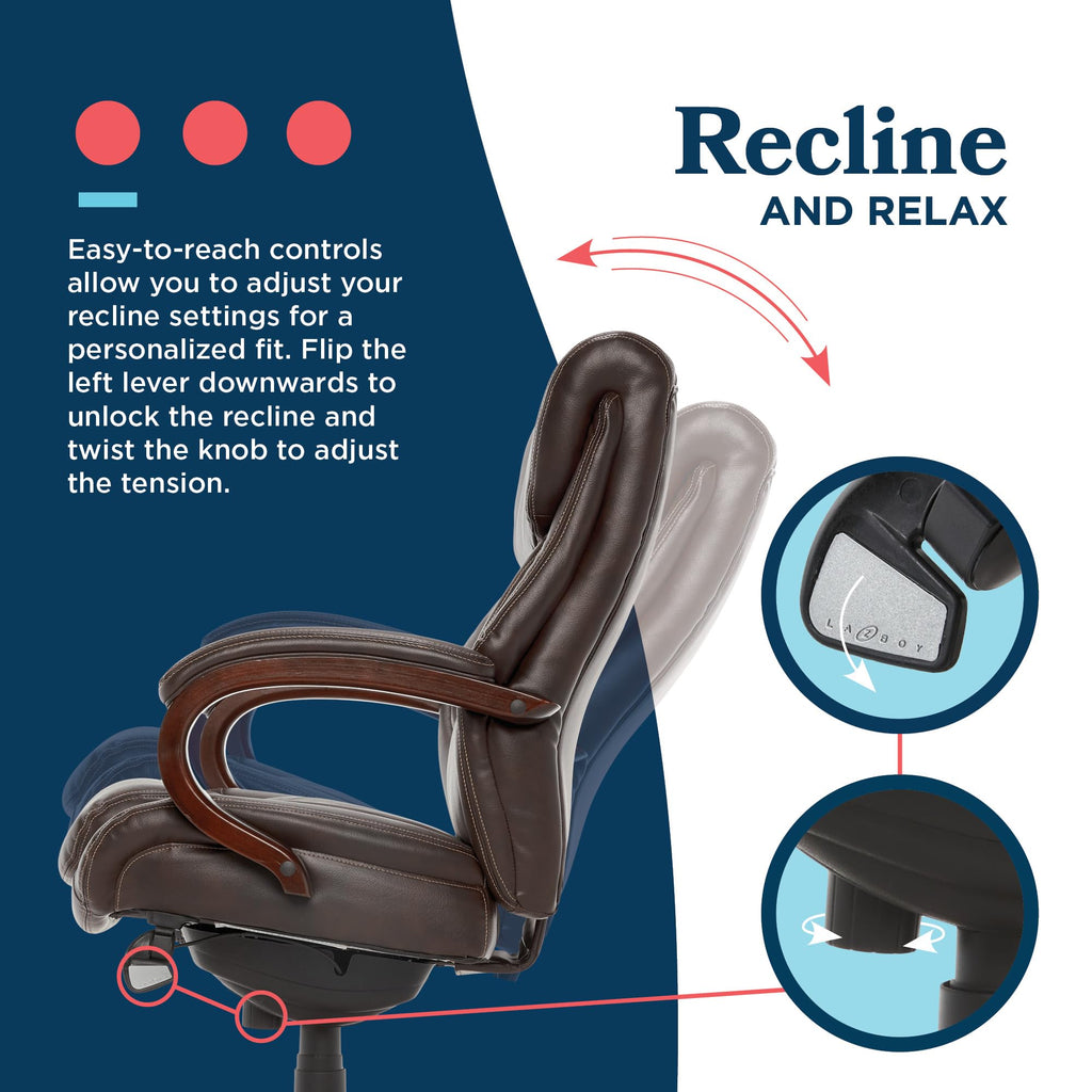Executive Ergonomic Office Chair with Lumbar Support R4767