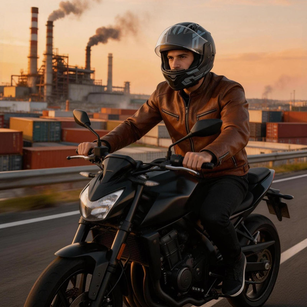 DOT Approved Modular Flip Up Motorcycle Helmet J539