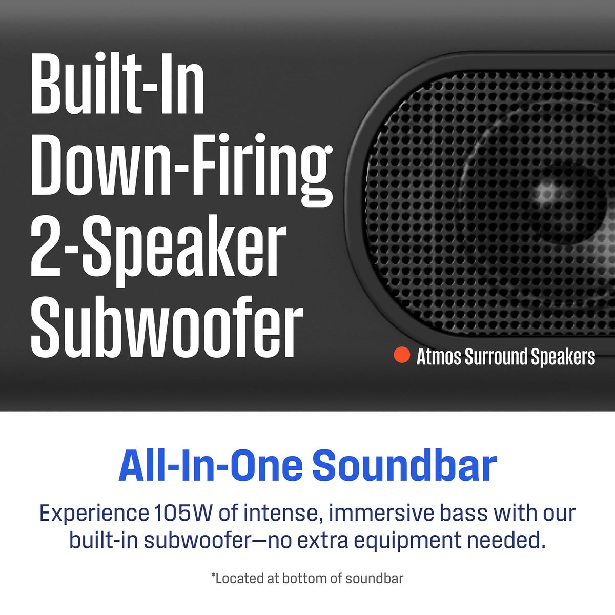4K 50 Inch TV and 3.1.2 Sound Bar T976