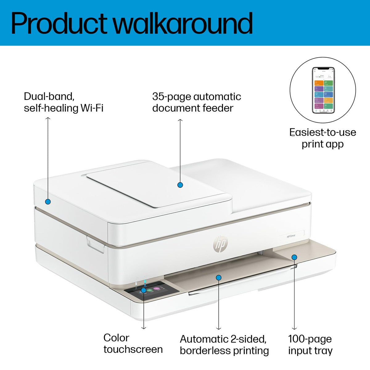 Wireless All-in-One Color Inkjet Printer C747