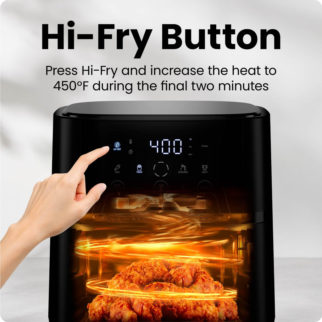 6 QT Compact Nonstick Air Fryer J580414