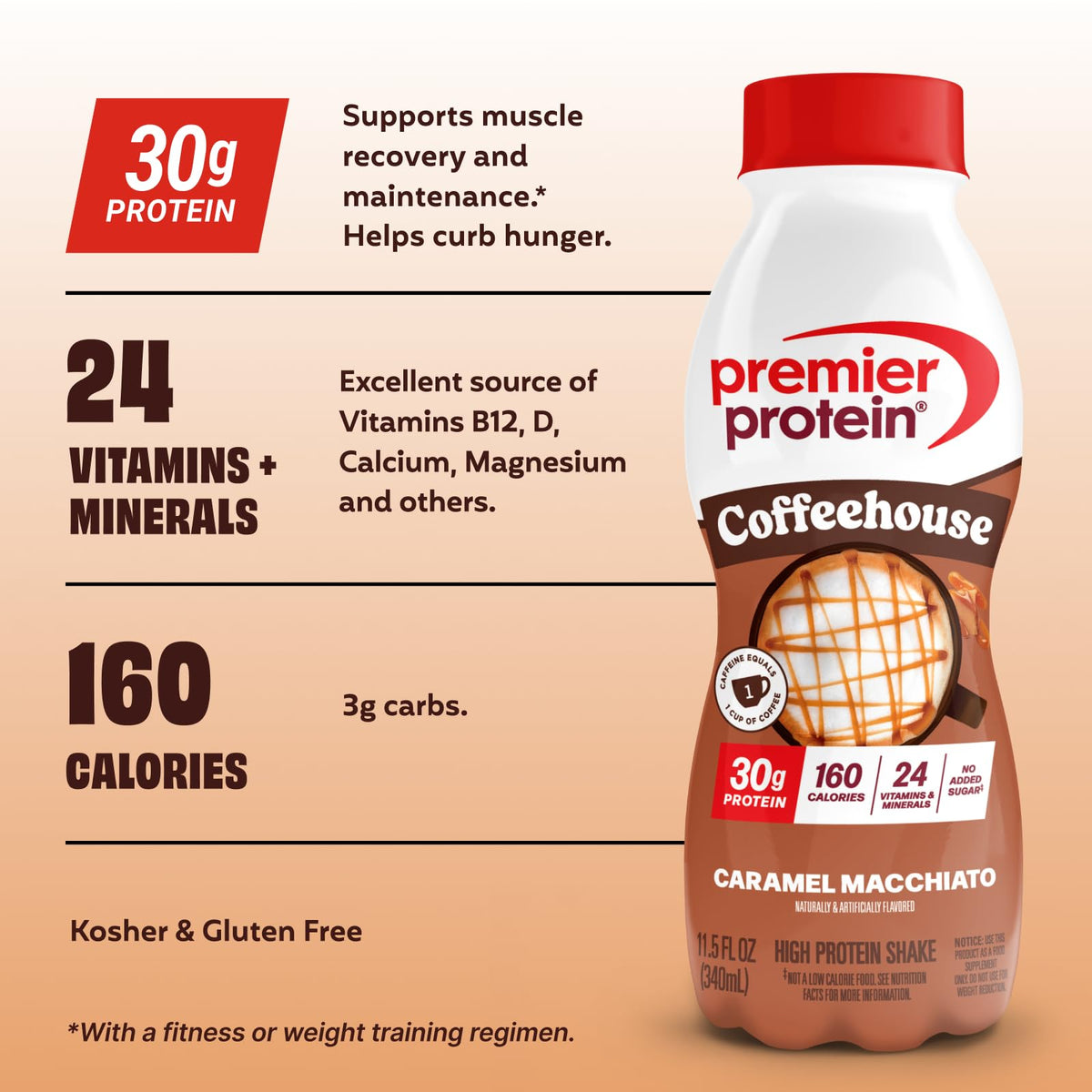 30g Protein Shake 12 Pack Z913
