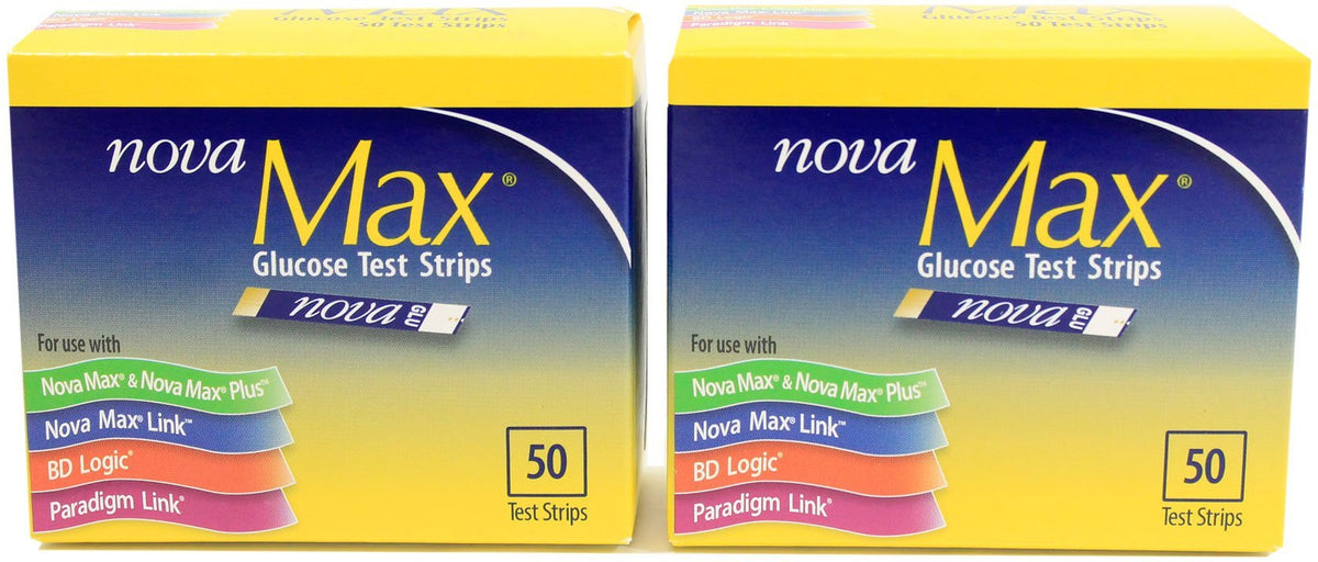 Glucose Test Strips 50 ct Pack of 2 G32309