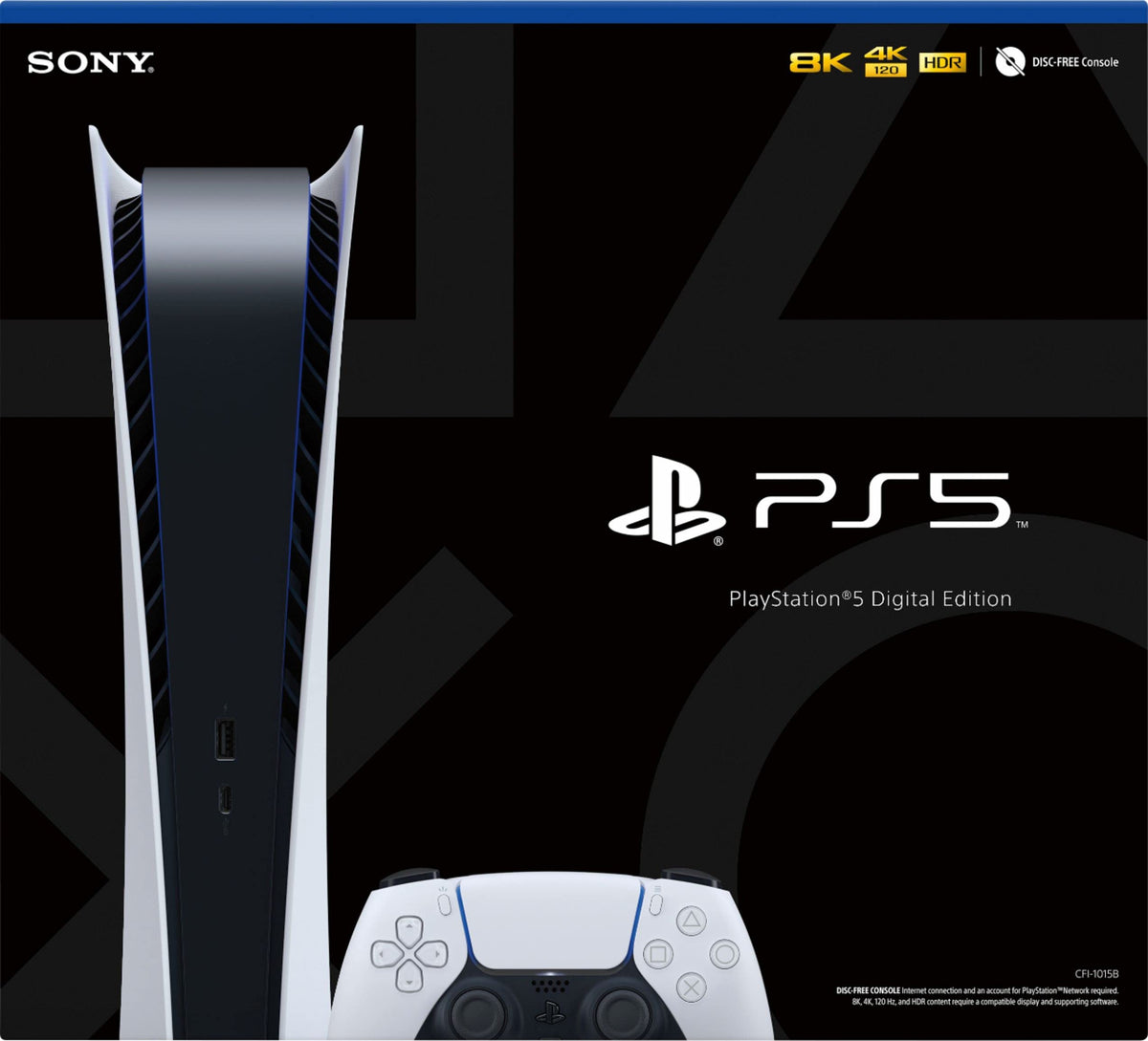 Play Station 5 Digital Edition Console Z77701