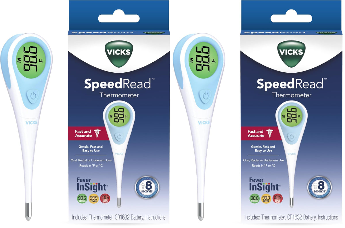 Digital Thermometer, Pack of 2 Q37699