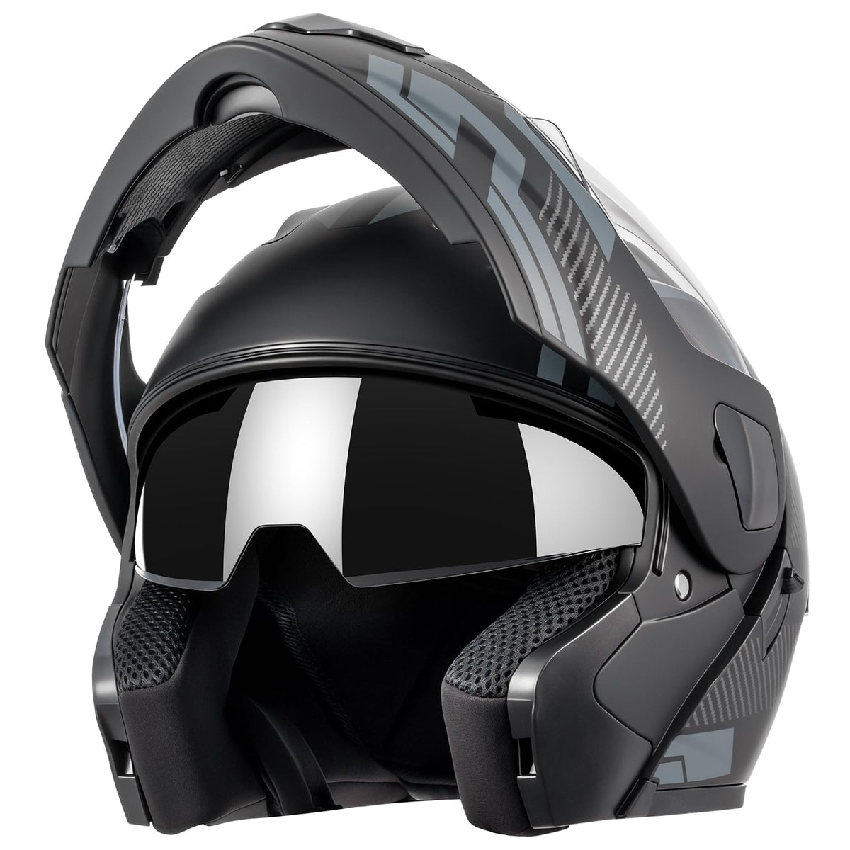 DOT Approved Modular Flip Up Motorcycle Helmet J539