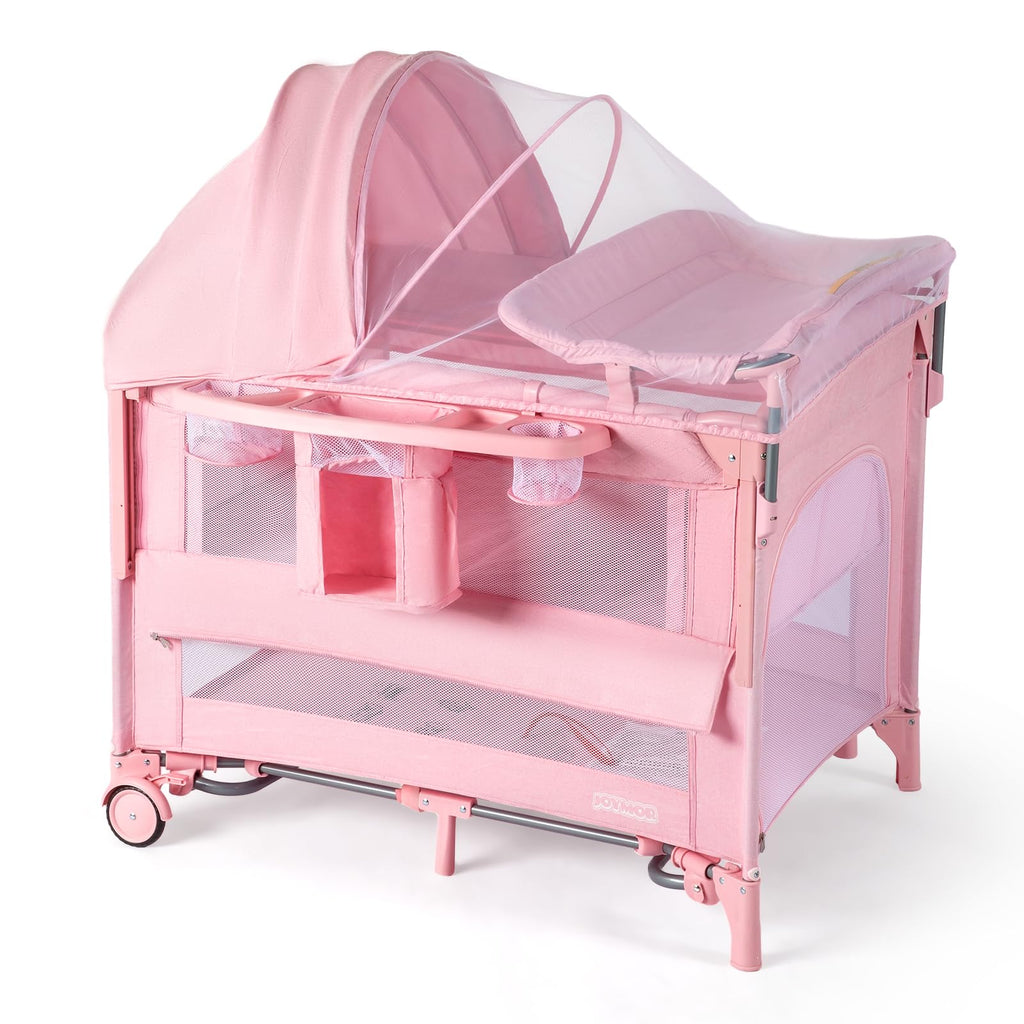 9 in 1 Bedside Bassinet with Changing Table V63050
