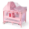 9 in 1 Bedside Bassinet with Changing Table V63050