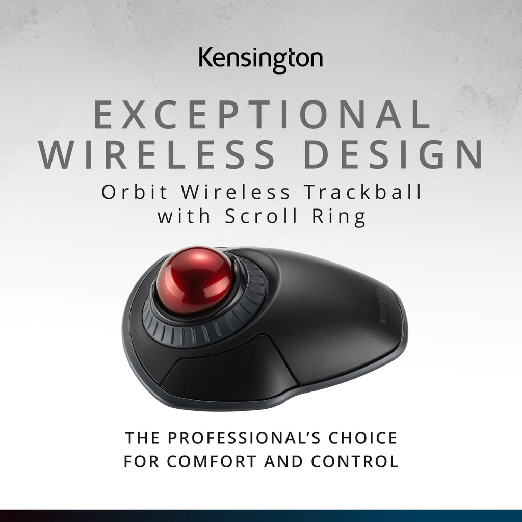 Wireless Trackball with Scroll Ring P668