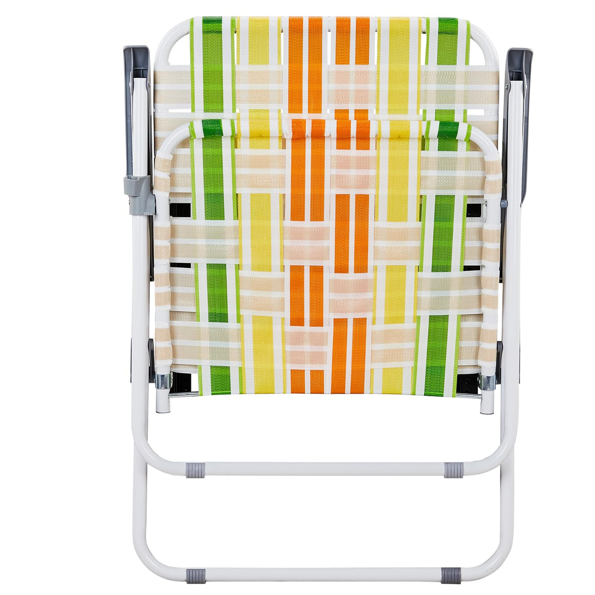 Set of 2 Webbed Folding Beach Chairs P5193