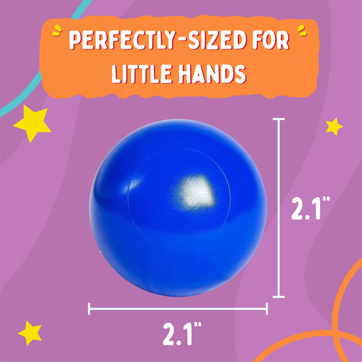 200 Count Plastic Ball Pit Balls G1953