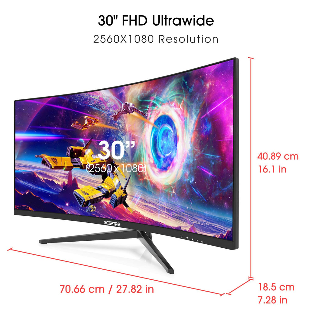 30-inch Curved Ultra Wide Gaming Monitor 200Hz A159751