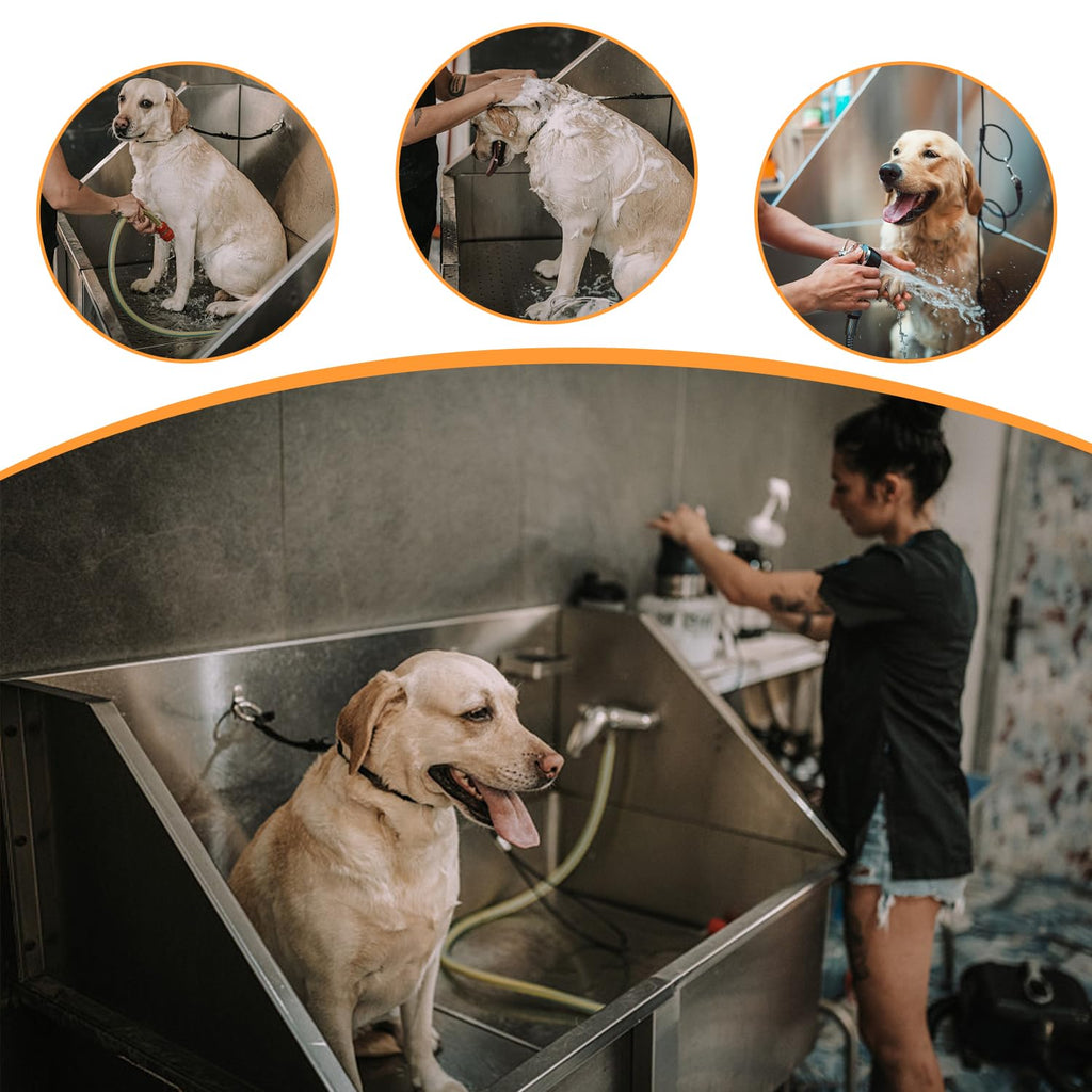 Stainless Steel Dog Grooming Tub Y4368