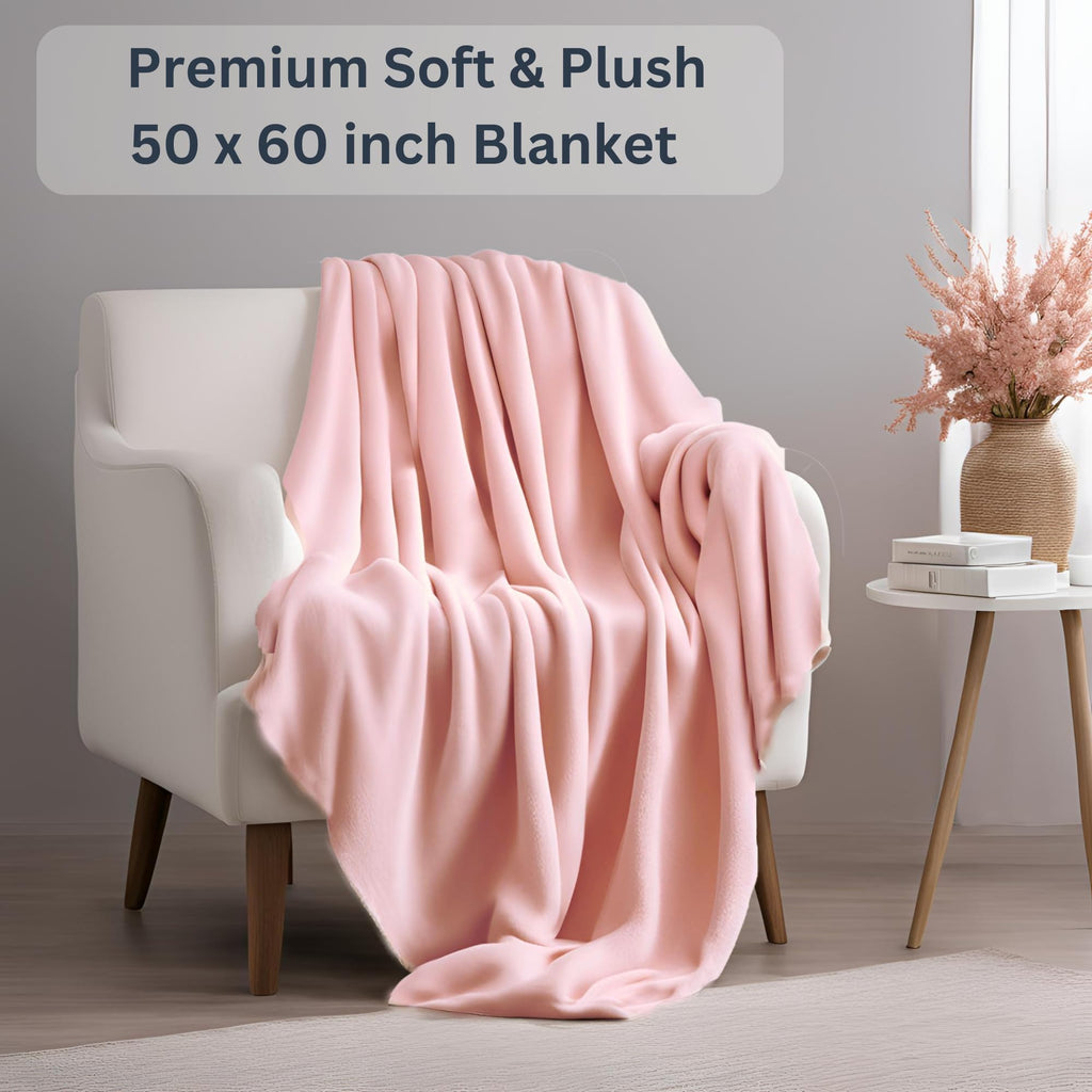 Pink Blanket & Tumbler E26747