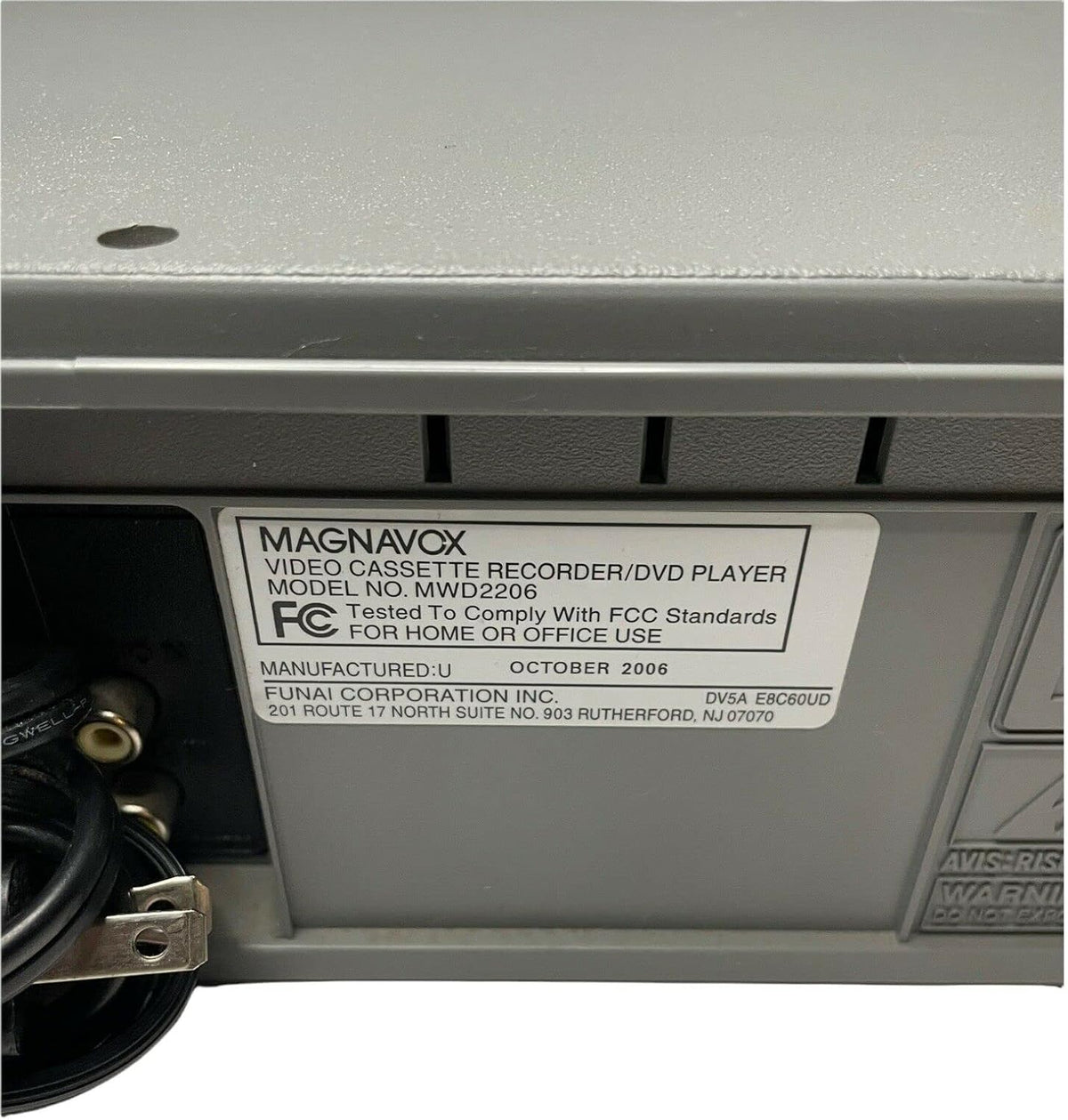 DVD/VCR Combination Player P99134