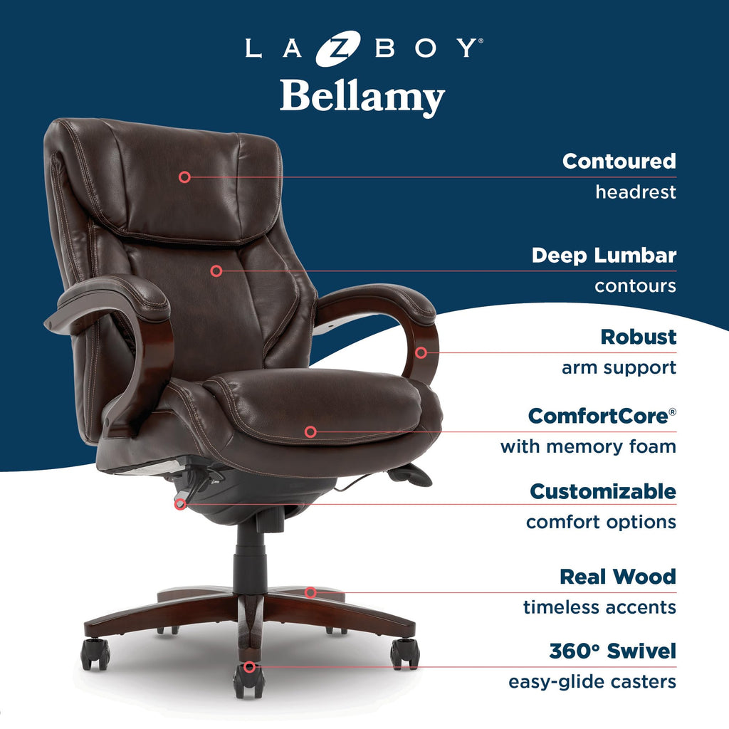 Executive Ergonomic Office Chair with Lumbar Support R4767