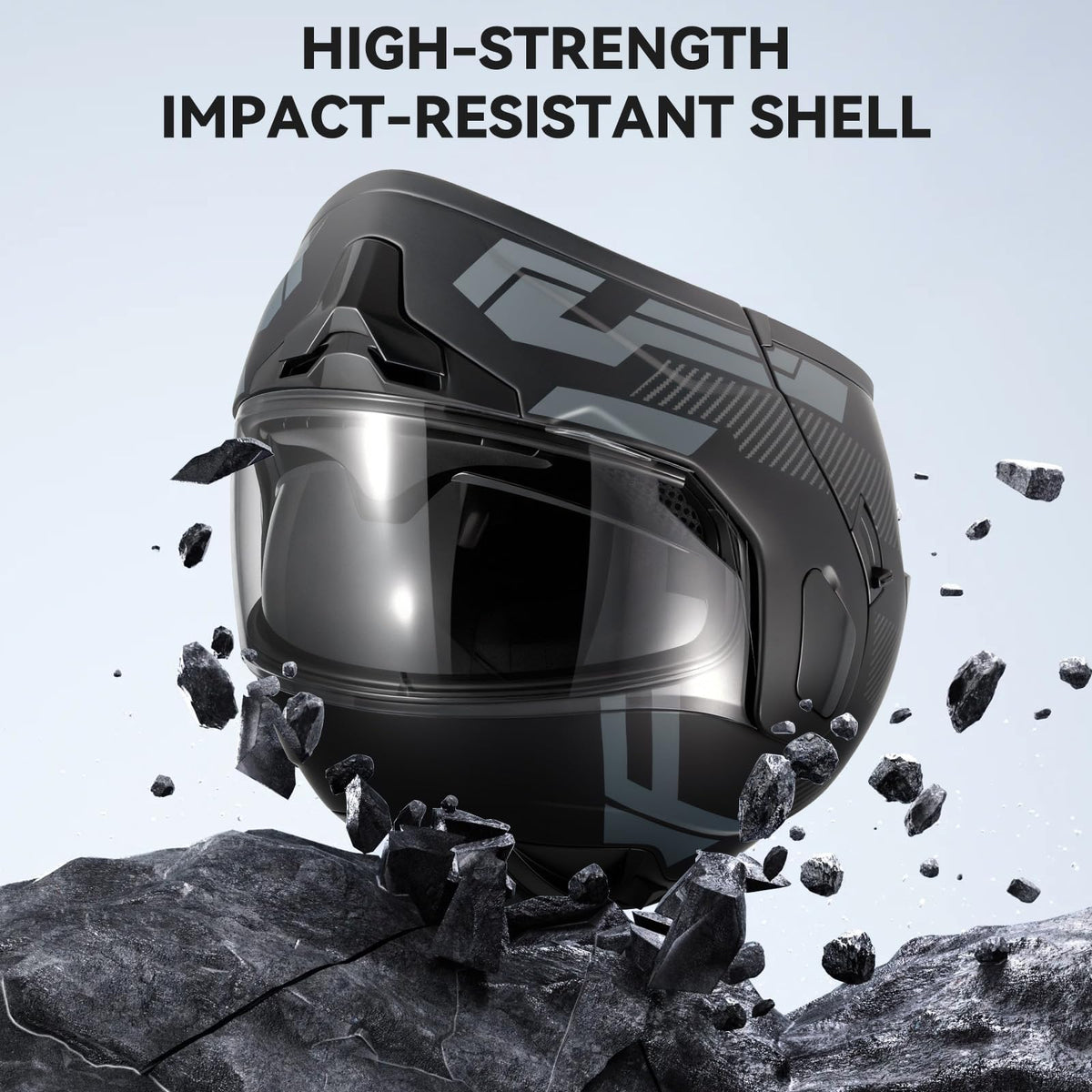 DOT Approved Modular Flip Up Motorcycle Helmet J539