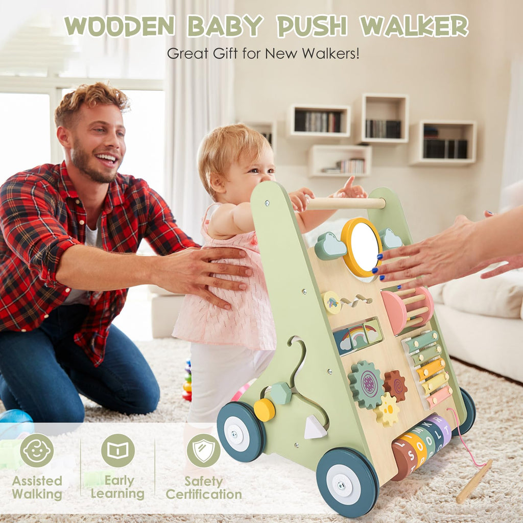 Wooden Baby Push Walker B228