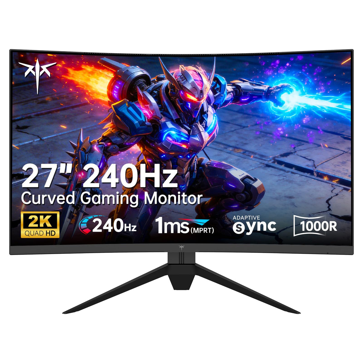 27 Inch 240Hz Curved 2K QHD Gaming Monitor J999