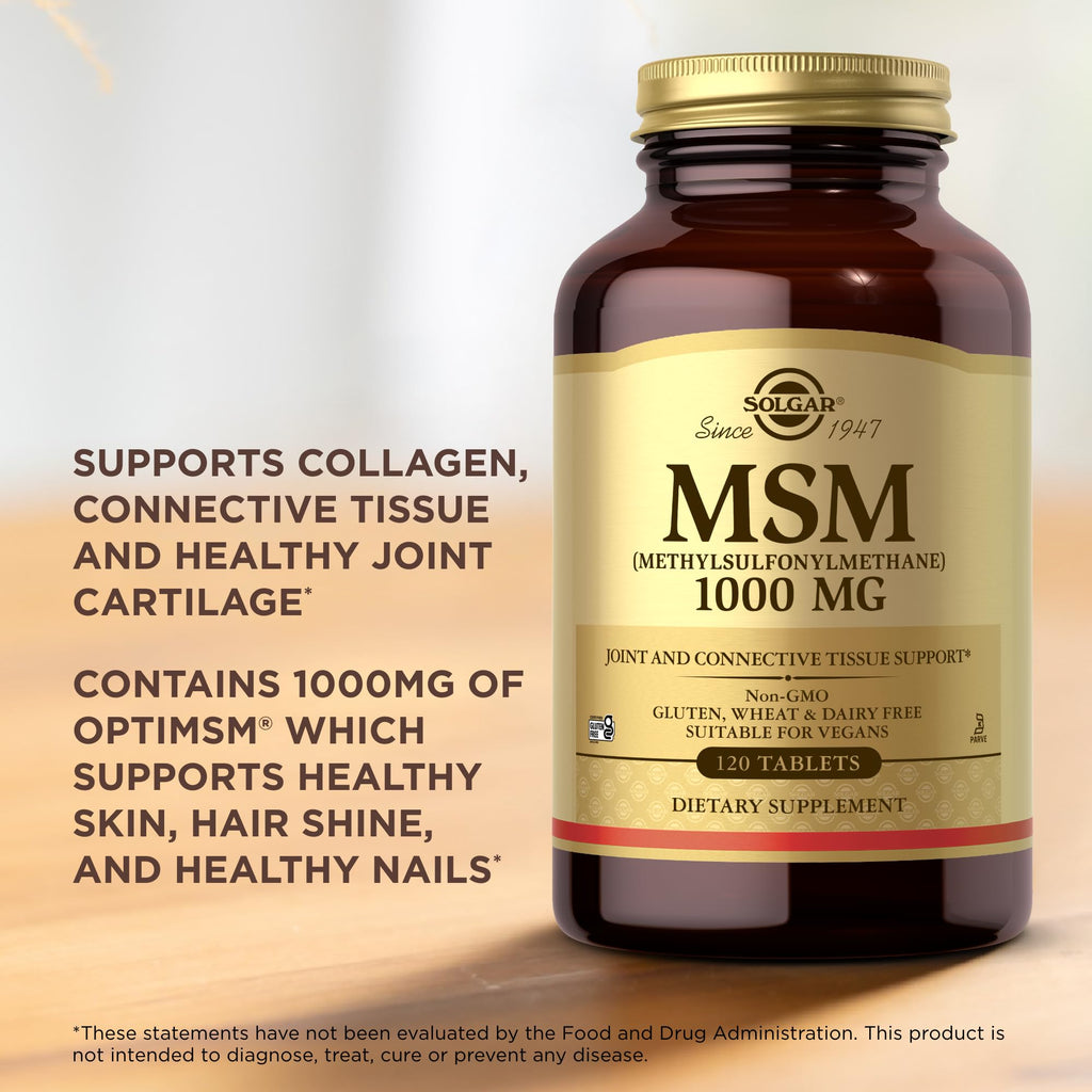 MSM 1000 mg 120 Tablets I84830