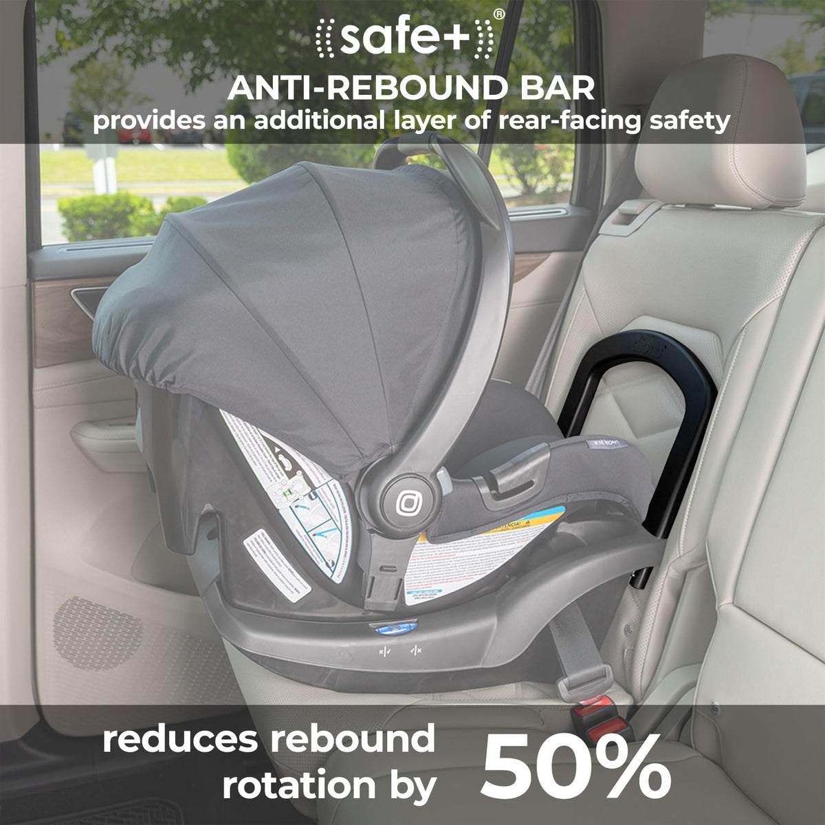 Infant Car Seat and Base, Rear-Facing 4-30lbs, Black Z7985