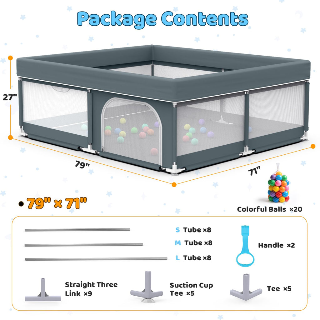 Large Baby Playpen T5898