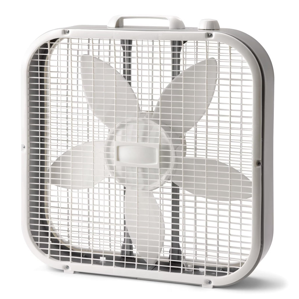20 Inch 3 Speed White Box Fan Z446194
