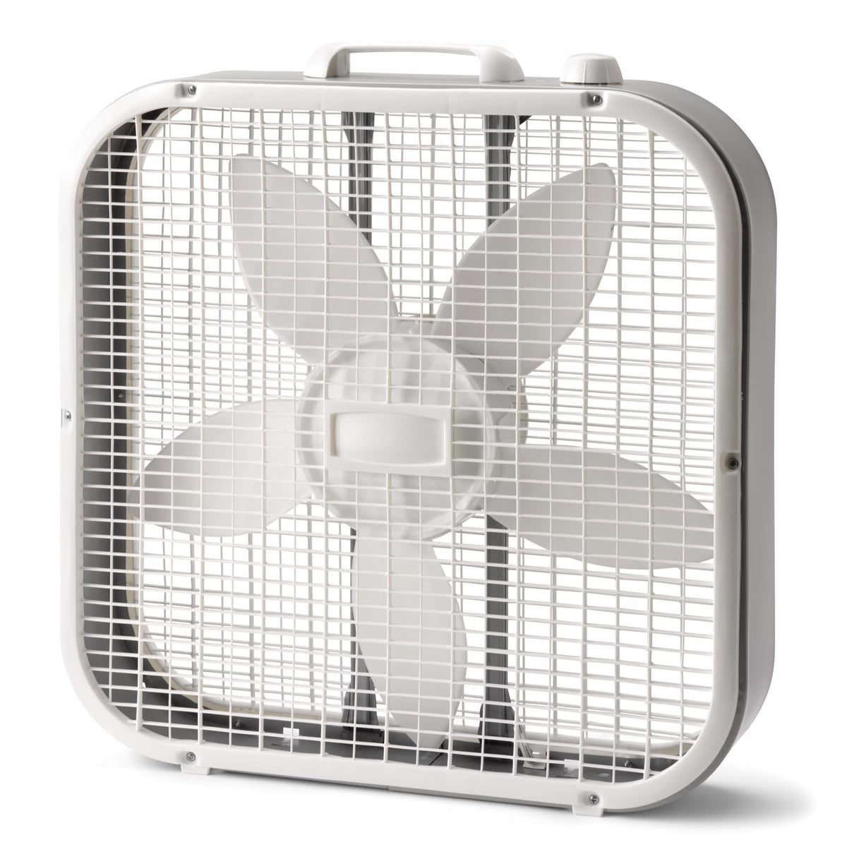 20 Inch 3 Speed White Box Fan Z446194