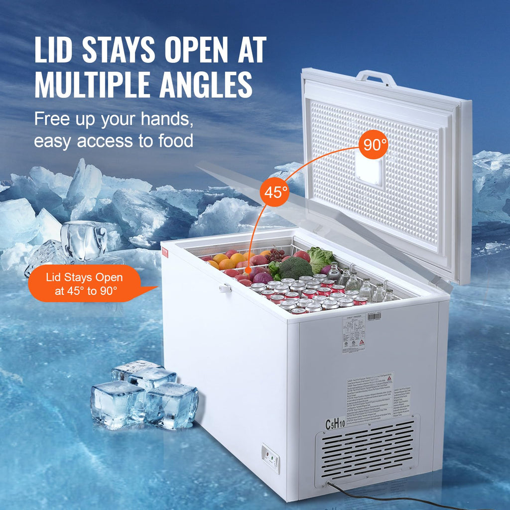 12.8 Cu.ft Chest Freezer with 4 Removable Baskets I675